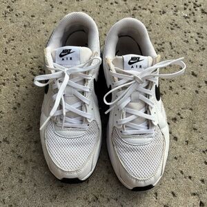Nike Air Max Excee White and Black Sneakers
